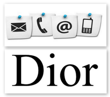 contact service client Dior