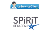Service client Spirit of cadeau