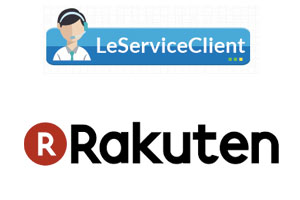 Contact service client Rakuten
