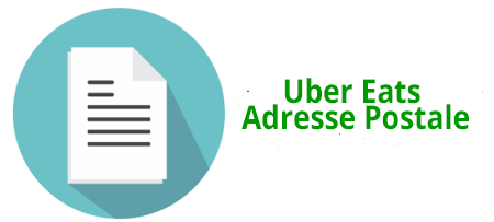 Uber eat assistance adresse postale