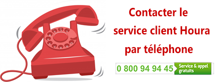 Contacter houra.fr par téléphone