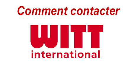 Witt contact, informations et suivi de commande