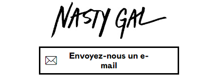 Contacter Nasty Gal France par mail.