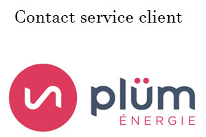 Contact service client Plüm Energie