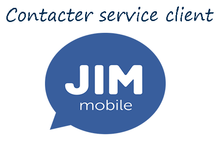 Contacter service client Jim mobile