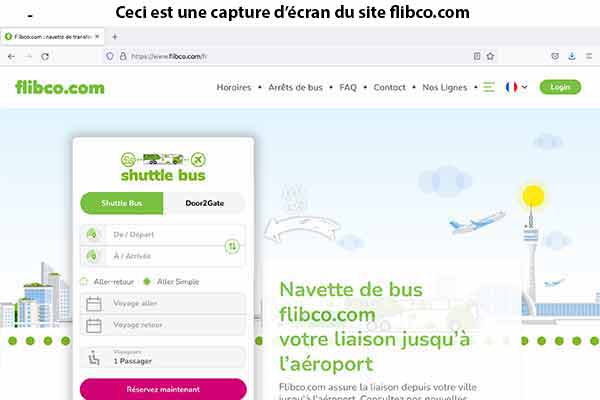 Site web Flibco