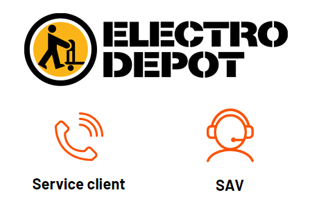 Contacter le service client et le SAV Électro Dépôt par numéro de téléphone gratuit et non surtaxé