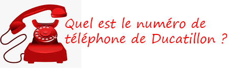 Numéro de téléphone de Ducatillon