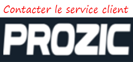 Entrer en contact avec le service client Prozic