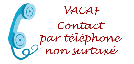 Contacter VACAF par téléphone non surtaxé