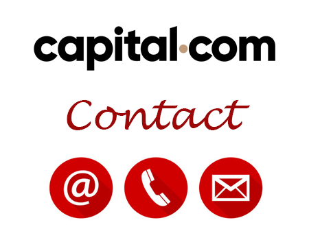 Contact du service client Capital.com