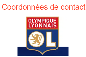 Comment joindre la boutique Olympique Lyonnais ?