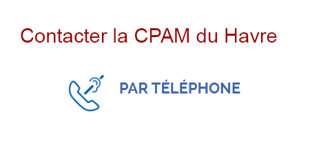 Numéro de téléphone gratuit et non surtaxé de la CPAM du Havre.
