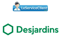 Les coordonnées de contact pour joindre le service client Desjardins