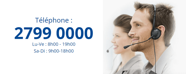 Contater le service client Luxembourg Online par téléphone