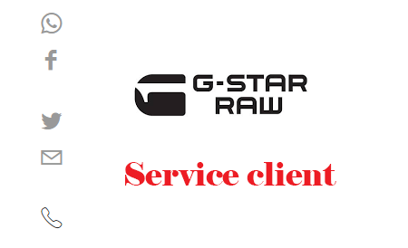 Contacter le service client G-star Raw par téléphone, mail et adresse