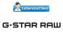 Les moyens de contacts pour joindre le service client G-star Raw