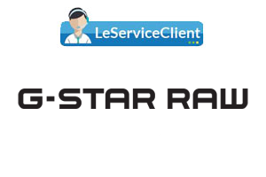 Les moyens de contacts pour joindre le service client G-star Raw