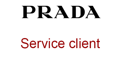Comment contacter le service client Prada ?