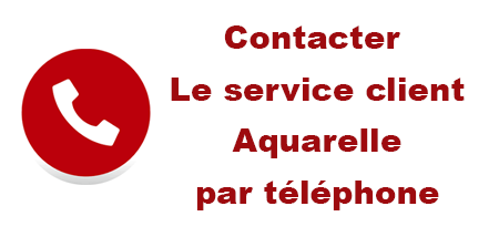 Joindre le service client Aquarelle par téléphone