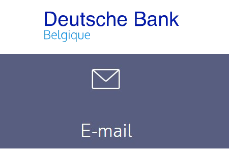 Contacter Deutsche Bank Belgique par email