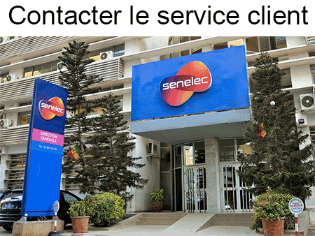 Joindre le service client Senelec