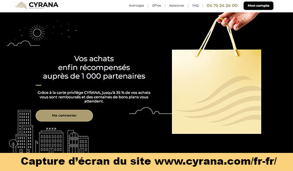 Joindre le service client Cyrana en ligne 