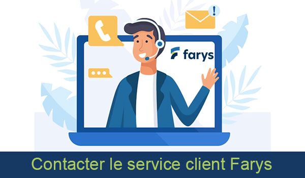 Entrer en contact avec le service client Farys
