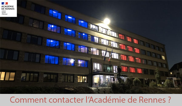 Joindre l'Académie de Rennes