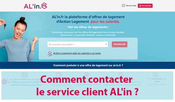 Comment contacter le service client AL'in ?