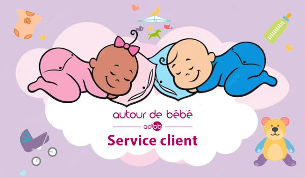Comment contacter le service client Autour de bébé ?