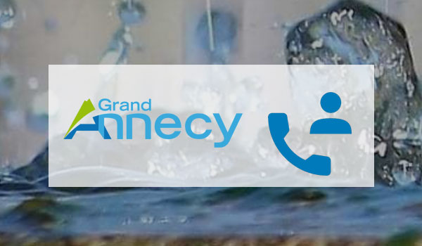 Joindre le Service de l'Eau du Grand Annecy par téléphone 